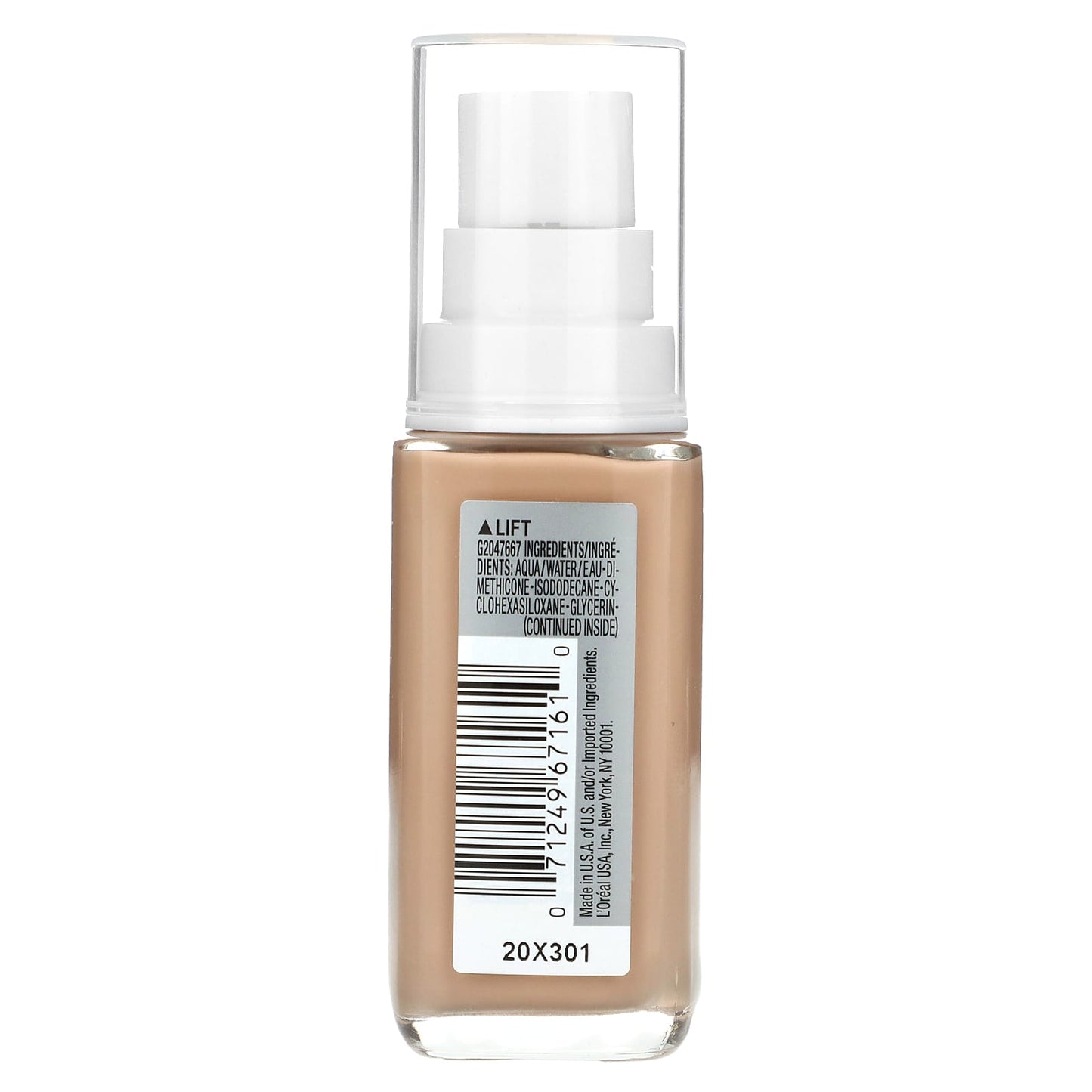 L'Oréal, True Match, Super-Blendable Foundation, C3  Light Medium, 1 fl oz (30 ml)