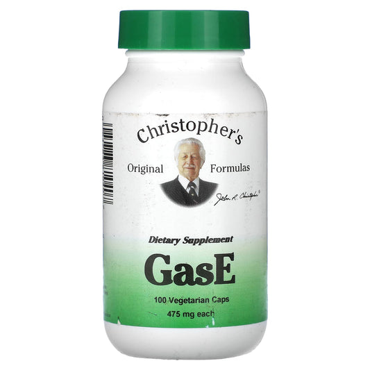 Christopher's Original Formulas-GasE-475 mg-100 Vegetarian Caps