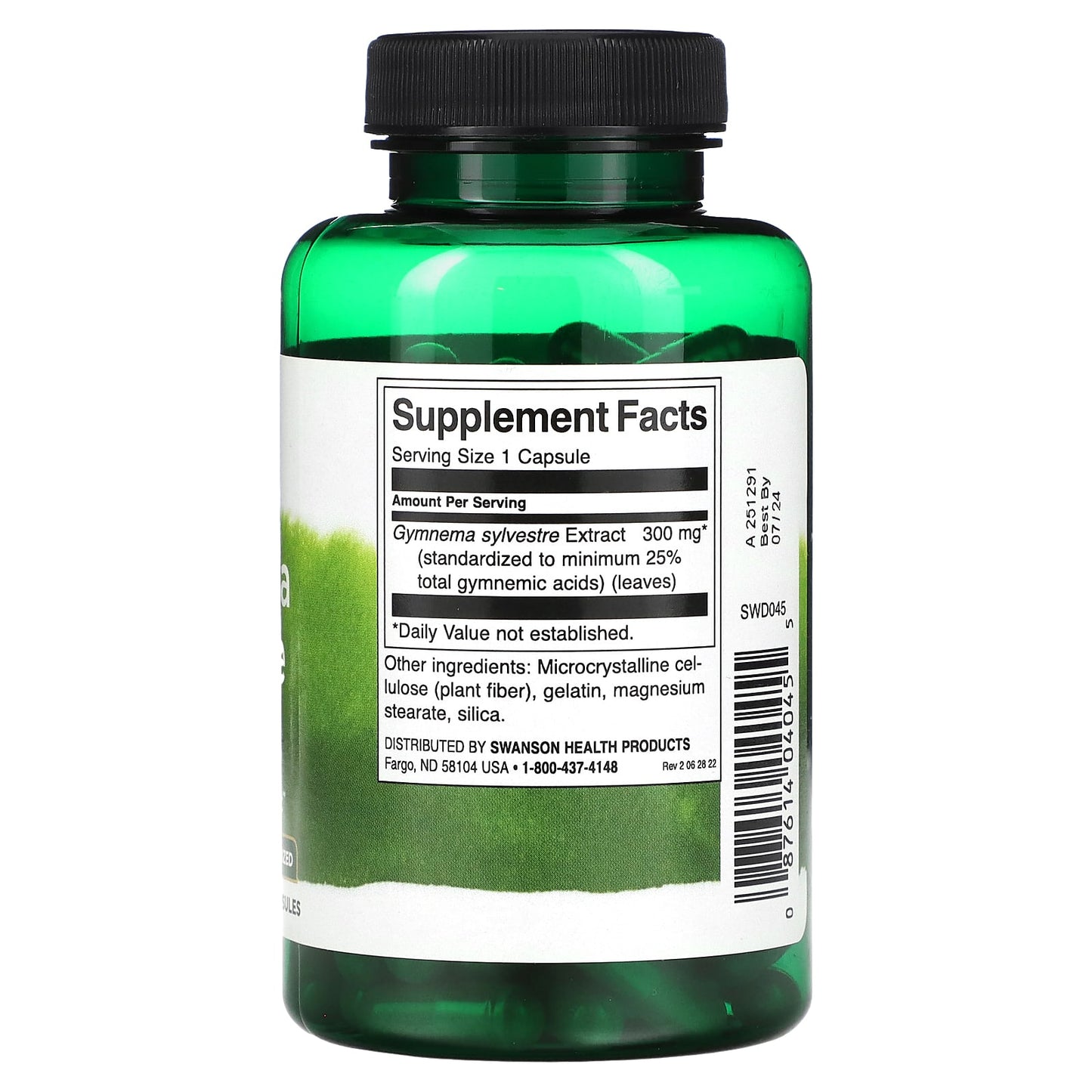 Swanson, Gymnema Sylvestre Extract, 300 mg, 120 Capsules