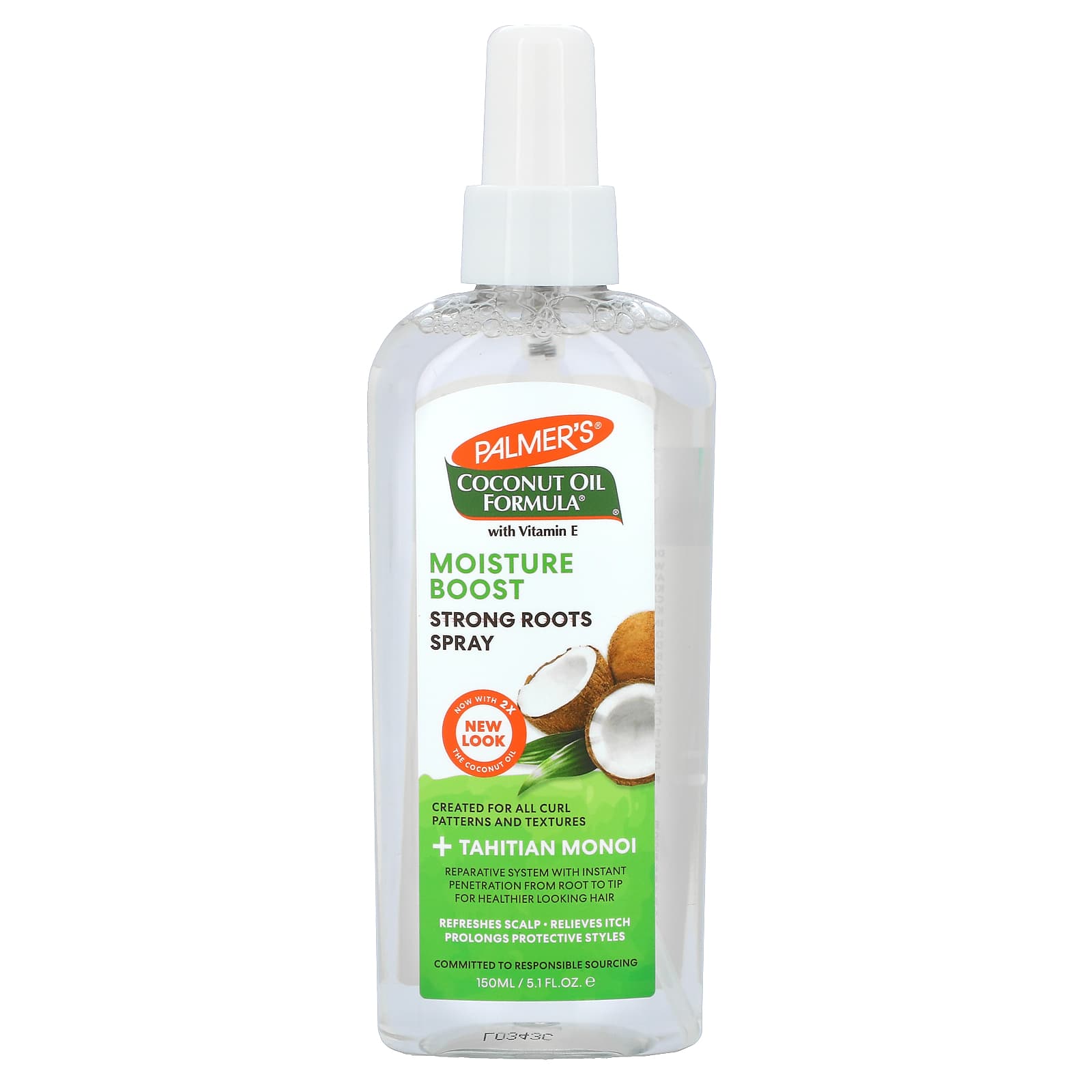 Palmer's-Coconut Oil Formula-Moisture Boost-Strong Roots Spray-5.1 fl oz (150 ml)