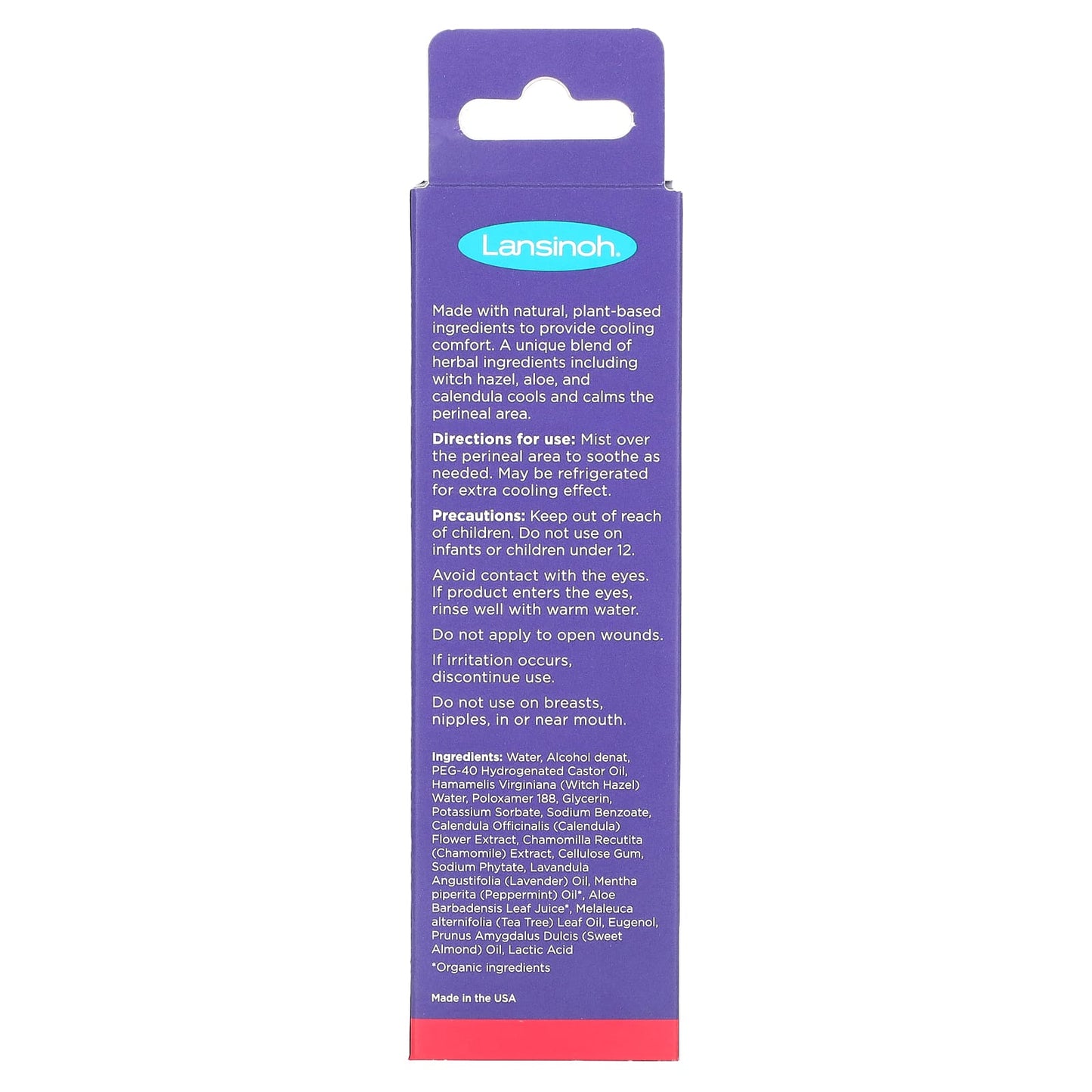 Lansinoh, Herbal Postpartum Spray, 3.5 oz (100 ml)