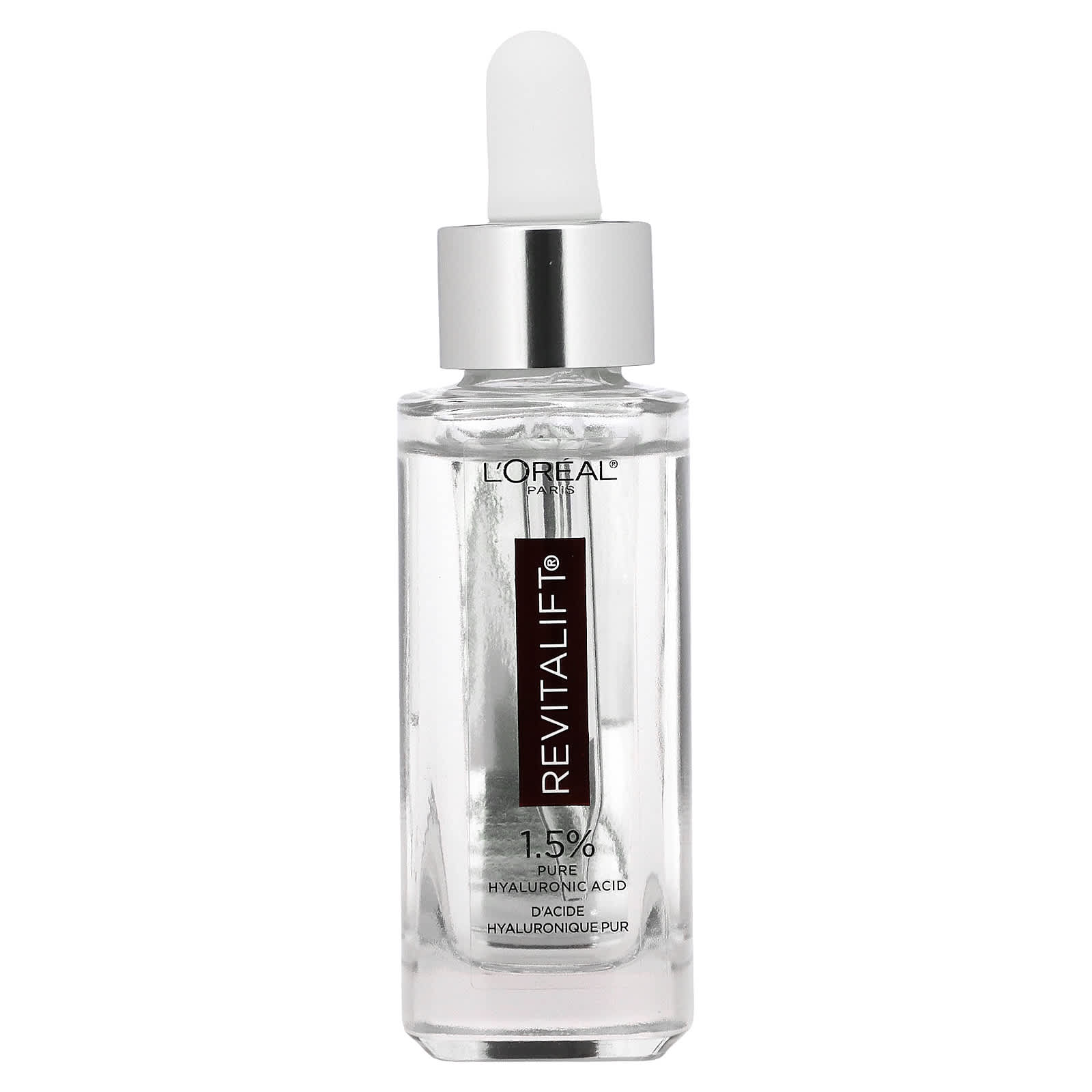 L'Oréal-Revitalift Derm Intensives-1.5% Pure Hyaluronic Acid Serum-Fragrance Free-1 fl oz (30 ml)