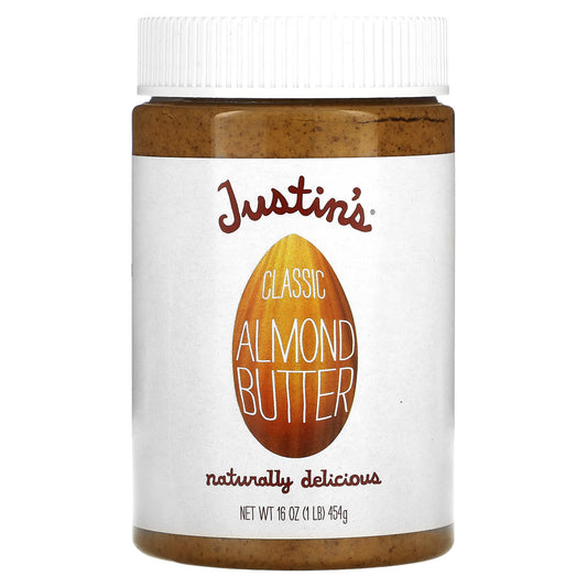 Justin's Nut Butter-Classic Almond Butter-16 oz (454 g)