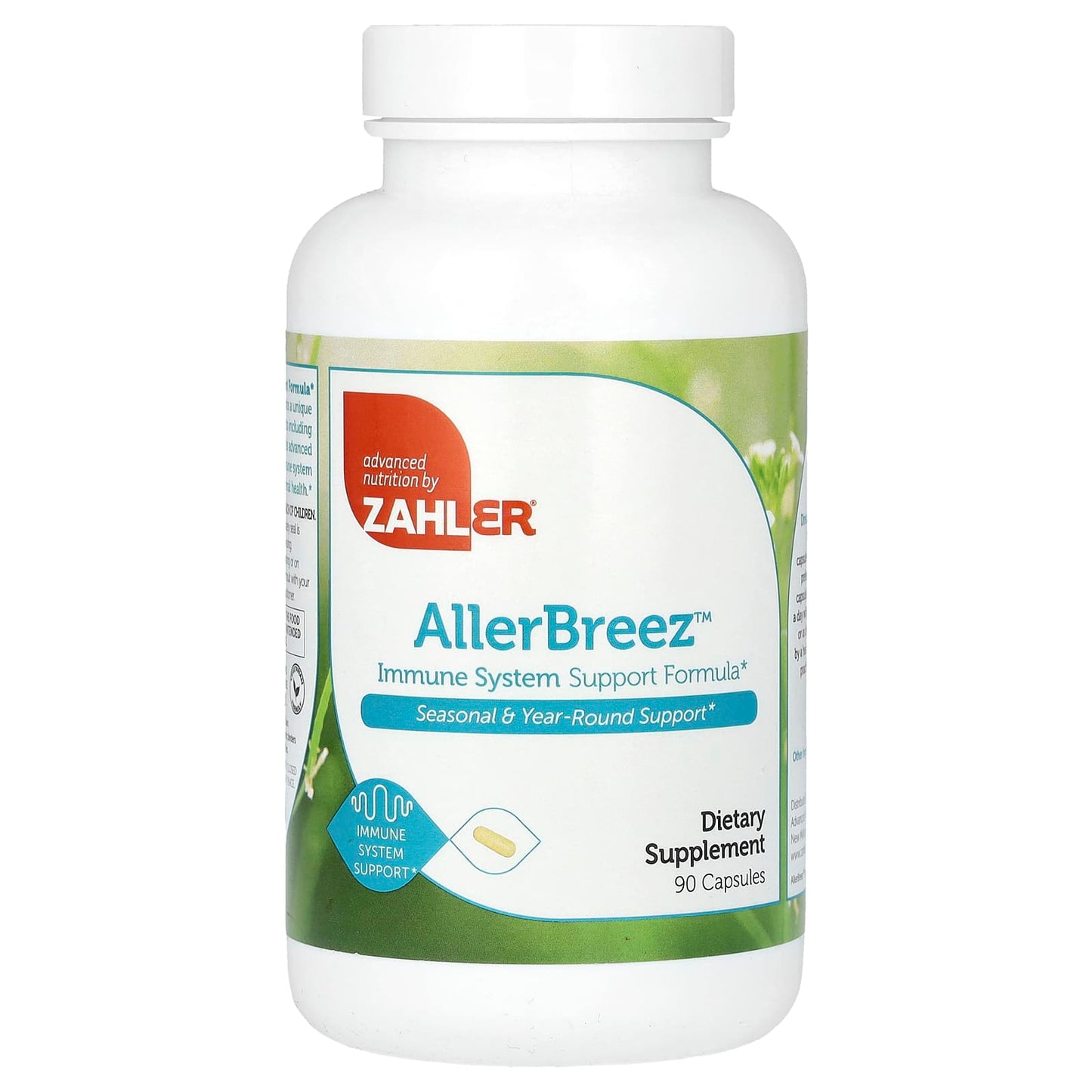 Zahler-AllerBreez- Immune System Support Formula-90 Capsules