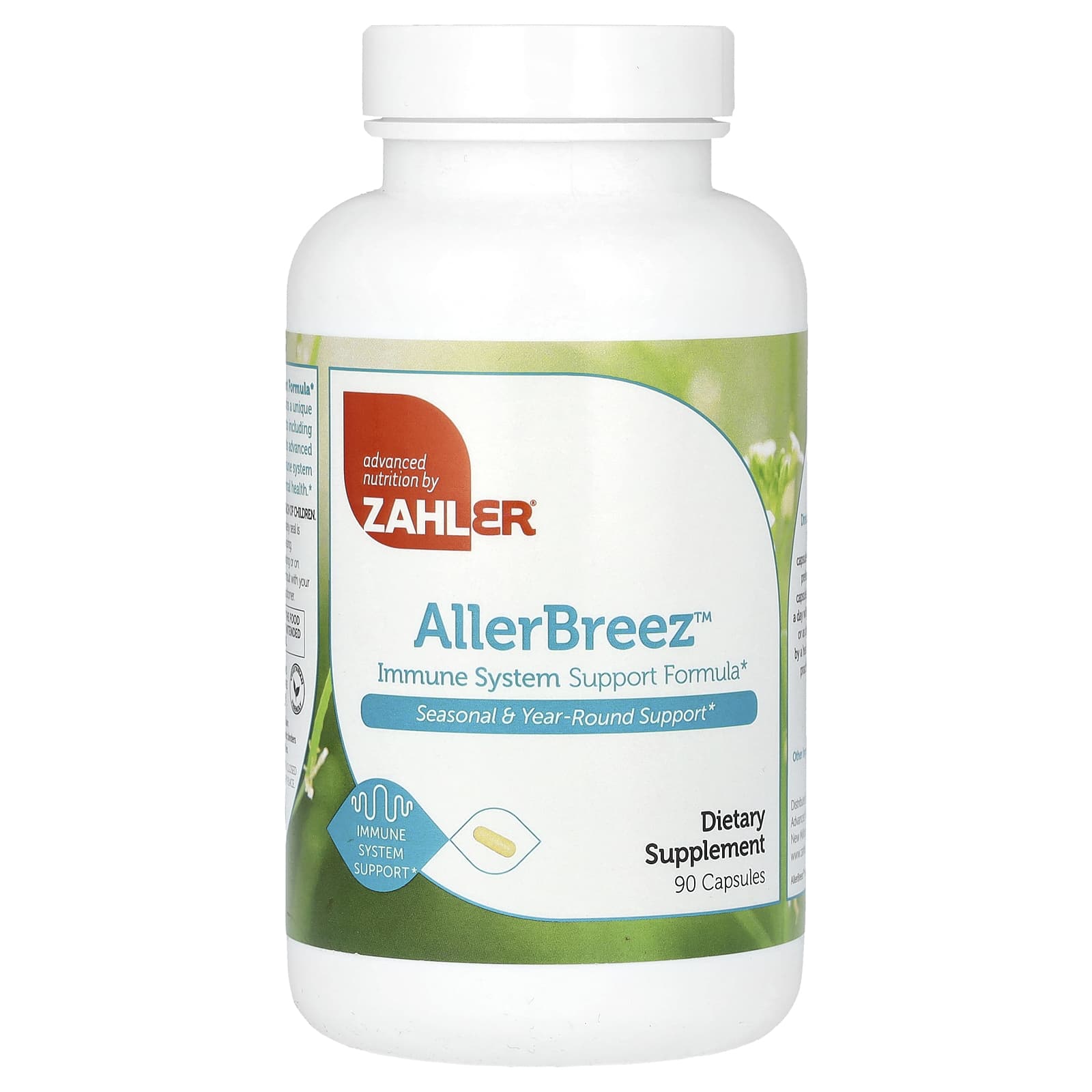 Zahler-AllerBreez- Immune System Support Formula-90 Capsules