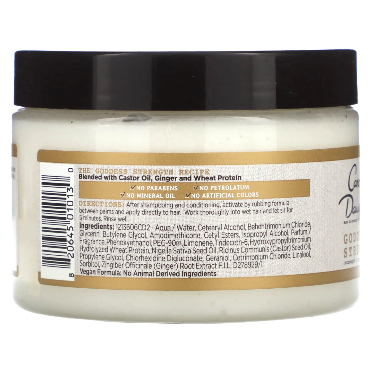 Carol's Daughter, Goddess Strength, Repairing Cocoon Mask, For Weak, Breakage-Prone Hair, 12 oz (340 g)