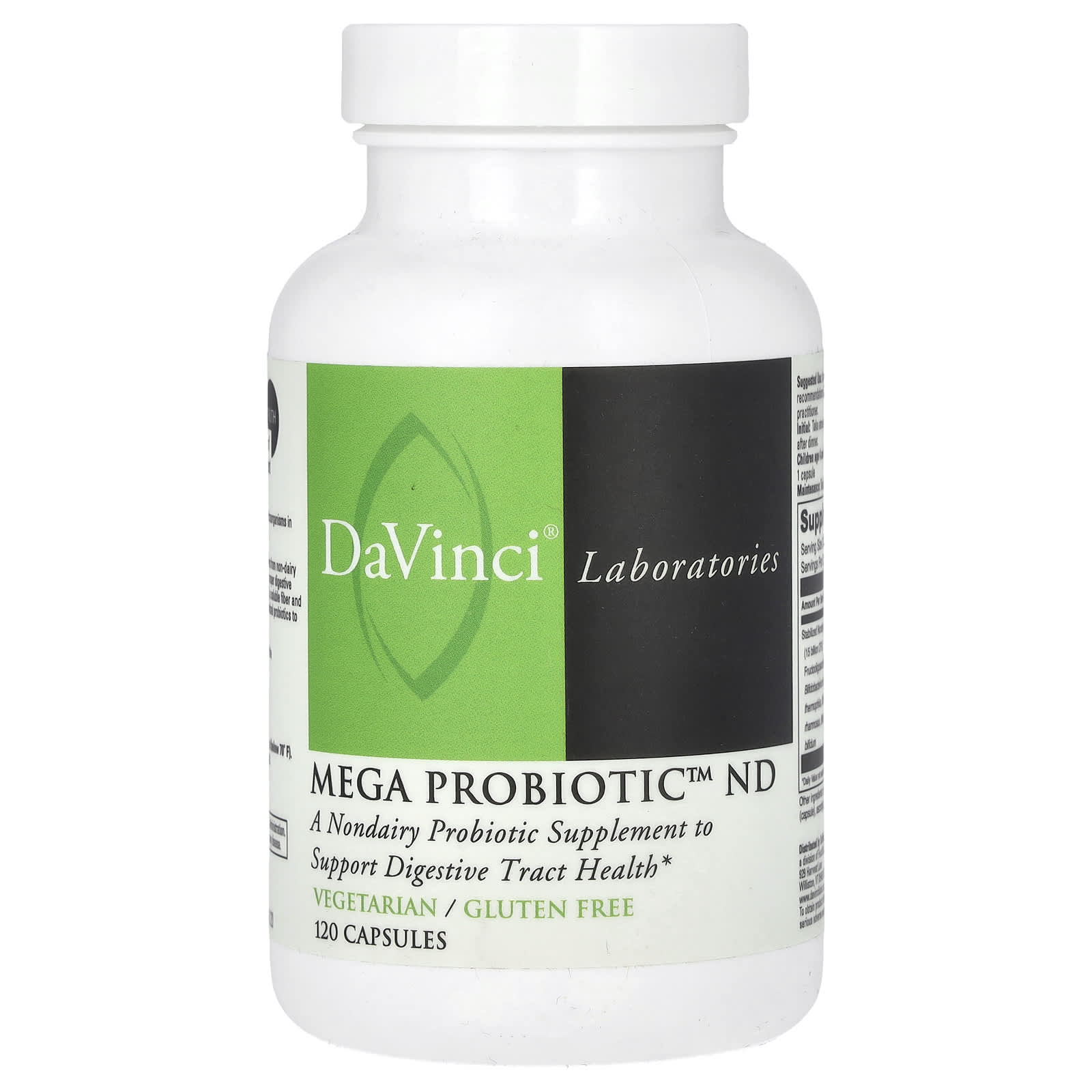 DaVinci Laboratories of Vermont-Mega Probiotic-ND-120 Capsules