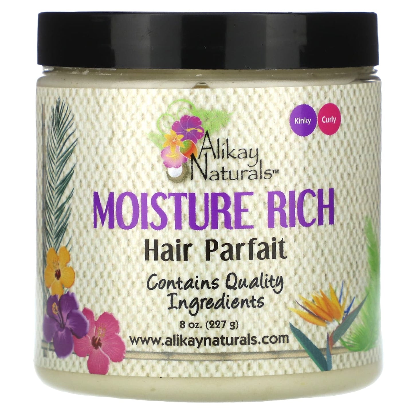 Alikay Naturals-Moisture Rich Hair Parfait -8 oz (227 g)