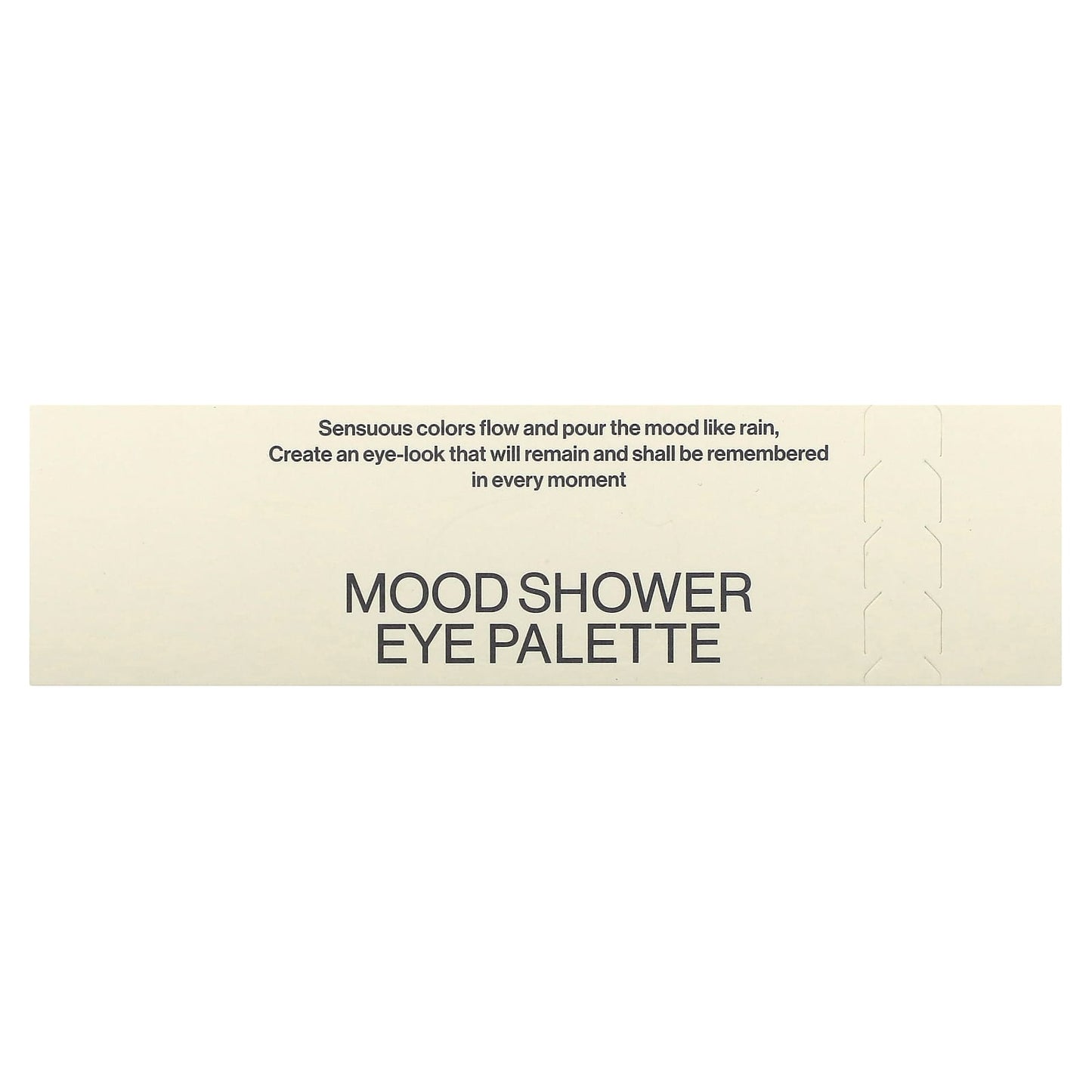 Unleashia, Mood Shower Eye Palette, No. 1 Vanilla Shower, 4 g