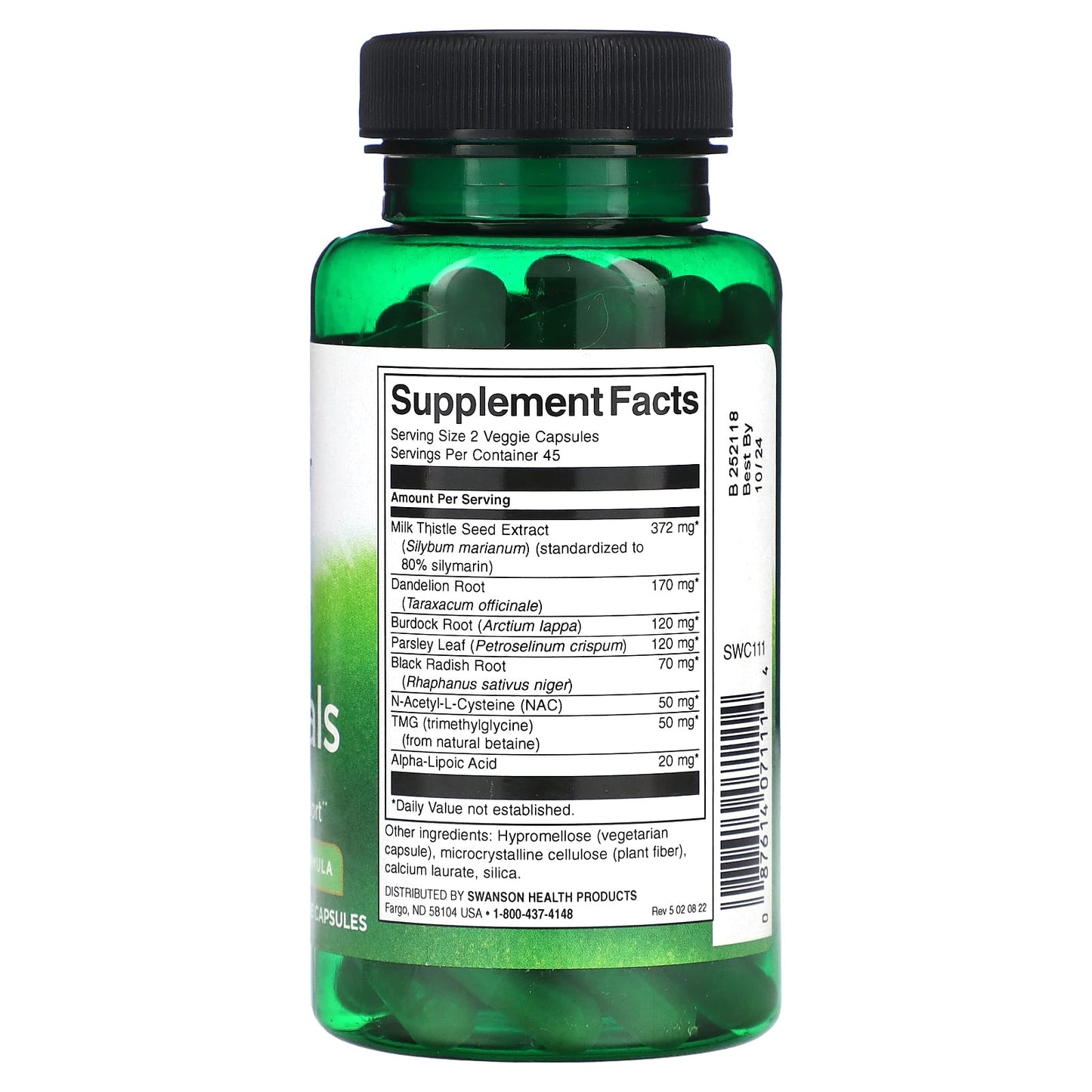 Swanson, Liver Essentials, 90 Veggie Capsules