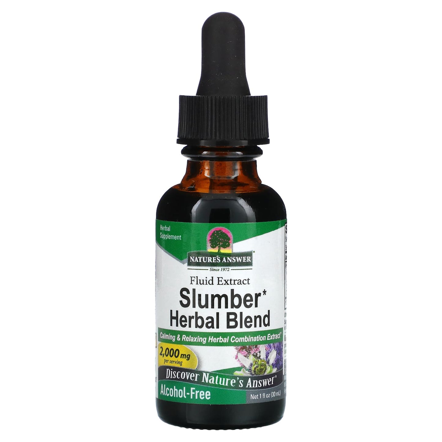 Nature's Answer-Slumber Herbal Blend-Alcohol-Free-2,000 mg-1 fl oz (30 ml)