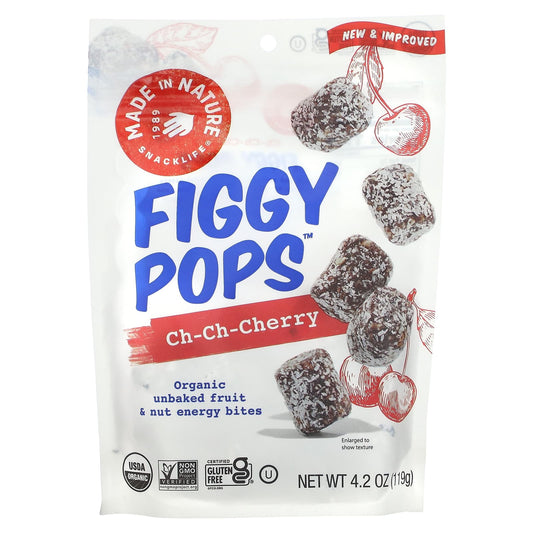 Made in Nature-Figgy Pops-Ch-Ch-Cherry-4.2 oz (119 g)