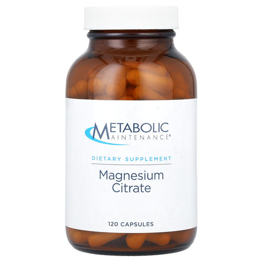 Metabolic Maintenance-Magnesium Citrate-120 Capsules