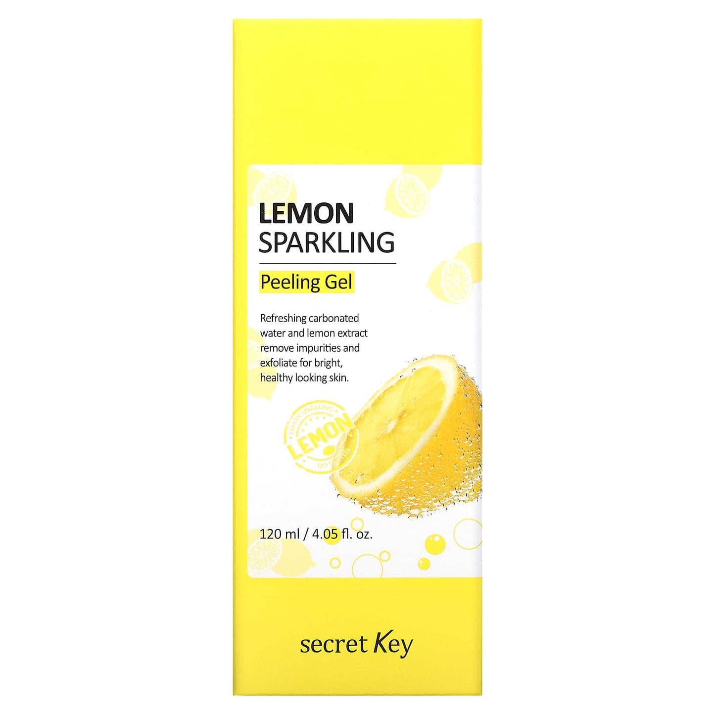 Secret Key, Lemon Sparkling Peeling Gel, 4.05 fl oz (120 ml)