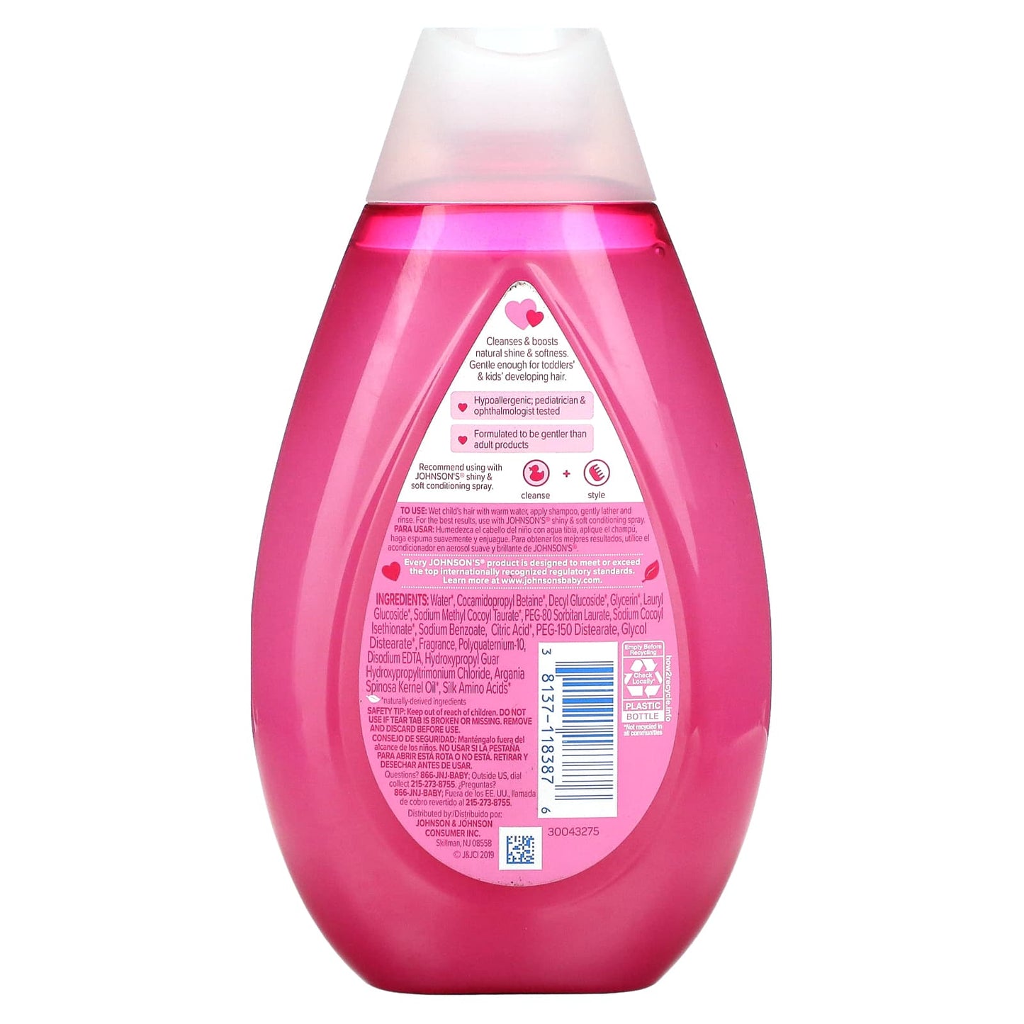 Johnson's Baby, Kids, Shiny & Soft, Shampoo, 13.6 fl oz (400 ml)