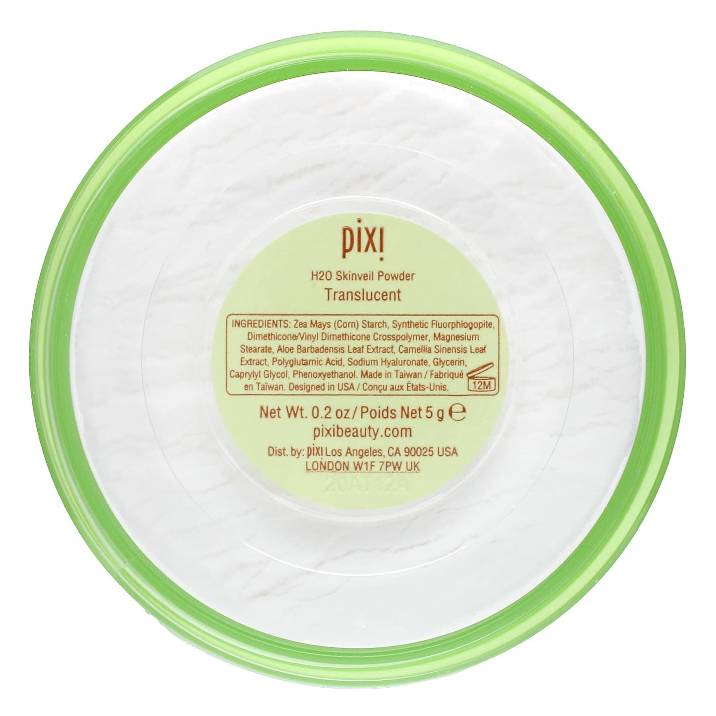 Pixi Beauty-H2O Skinveil-Hydrating Loose Powder-0451 Translucent-0.2 oz (5 g)