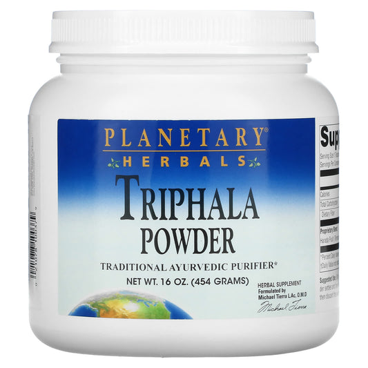 Planetary Herbals-Triphala-Powder-16 oz (454 g)