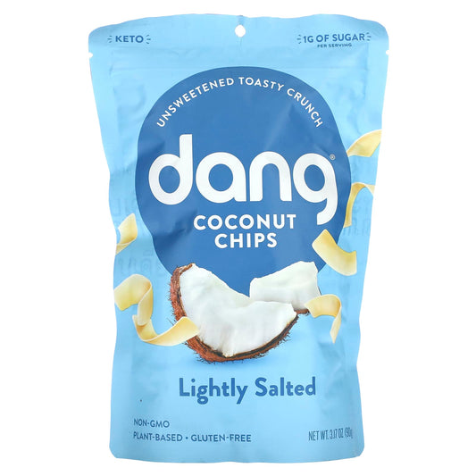 Dang Foods-Coconut Chips-Lightly Salted-3.17 oz (90 g)