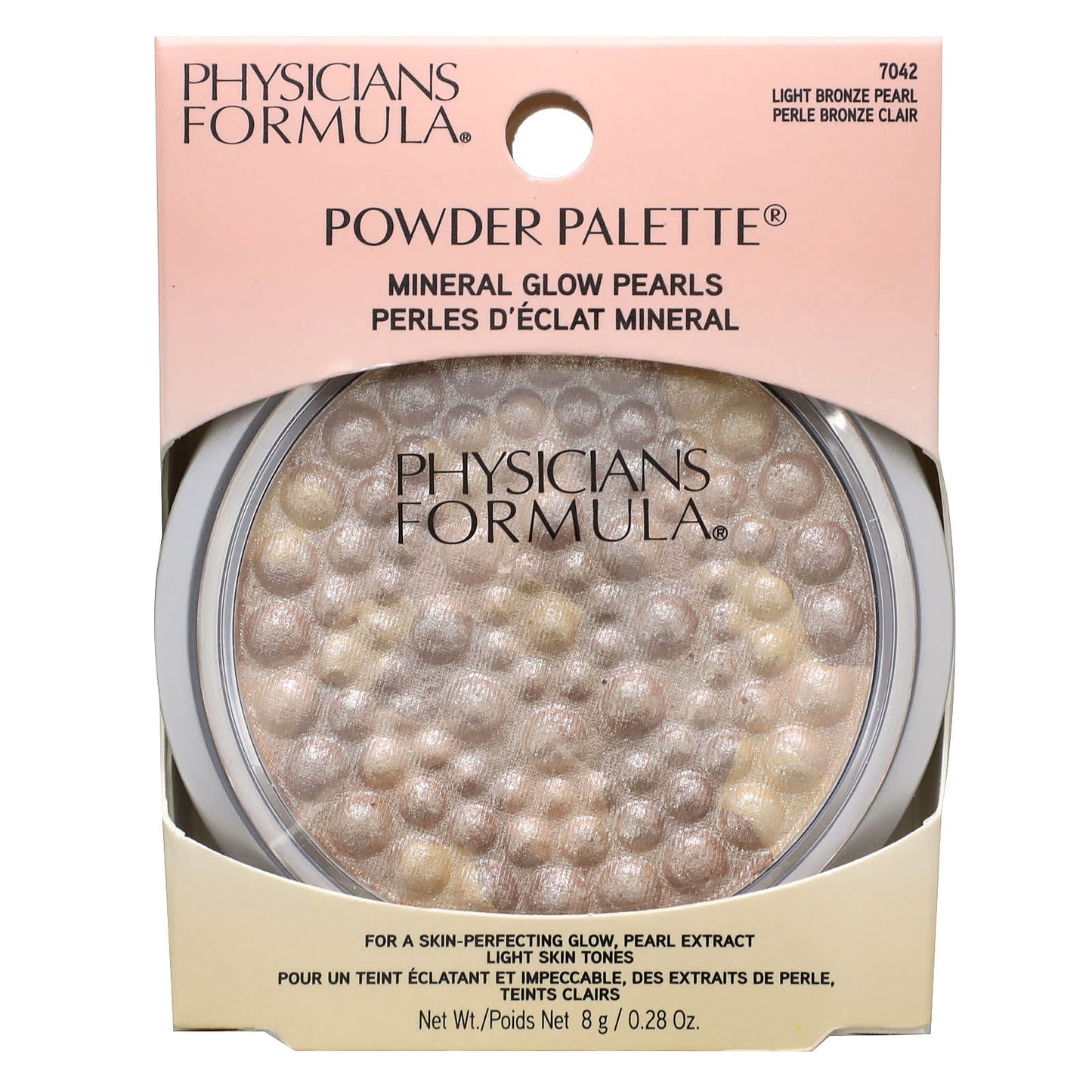 Physicians Formula, Powder Palette, Mineral Glow Pearls, Light Bronze Pearl, 0.28 oz (8 g)