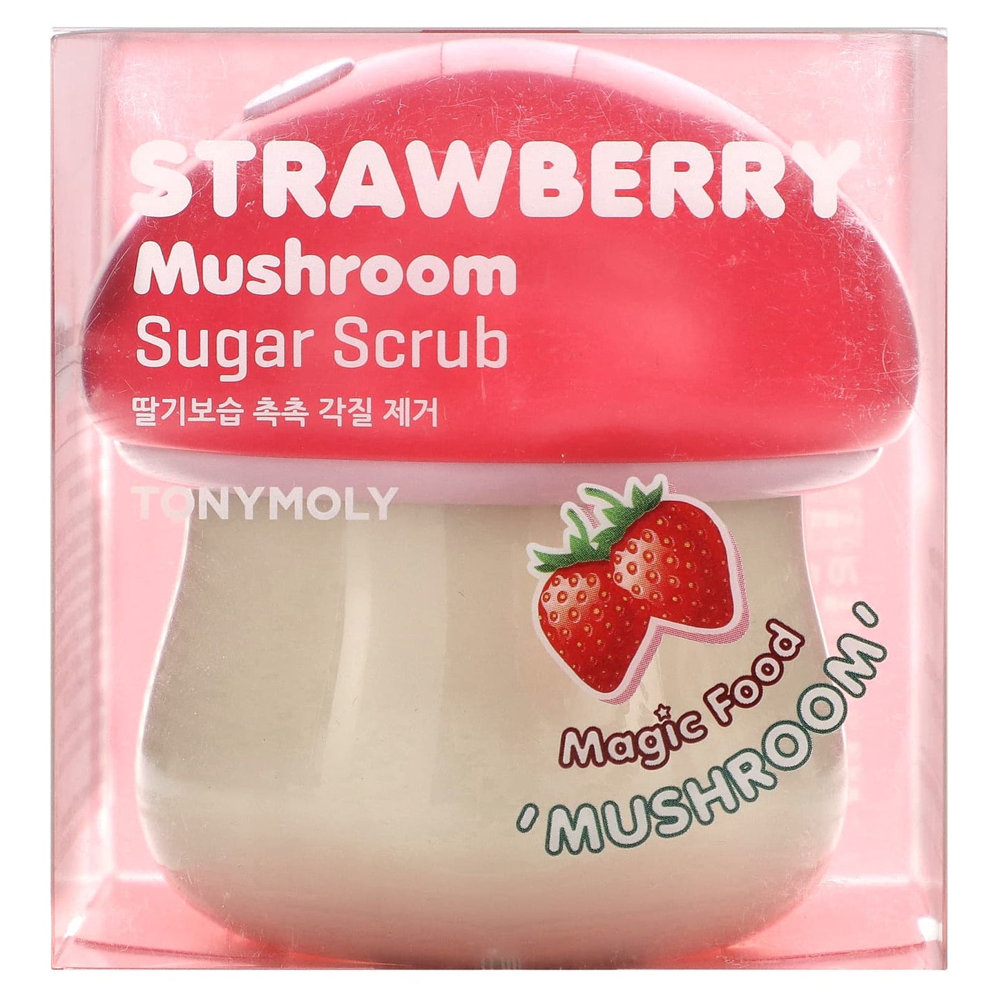 Tony Moly, Strawberry Mushroom Sugar Scrub, 70 ml