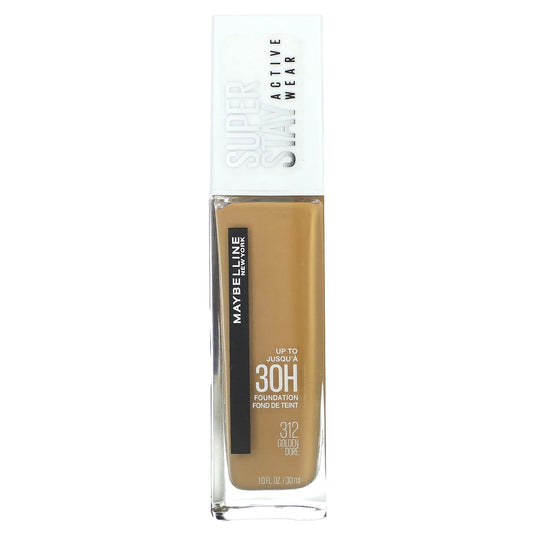 Maybelline-Super Stay-Active Wear Foundation-312 Golden-1 fl oz (30 ml)