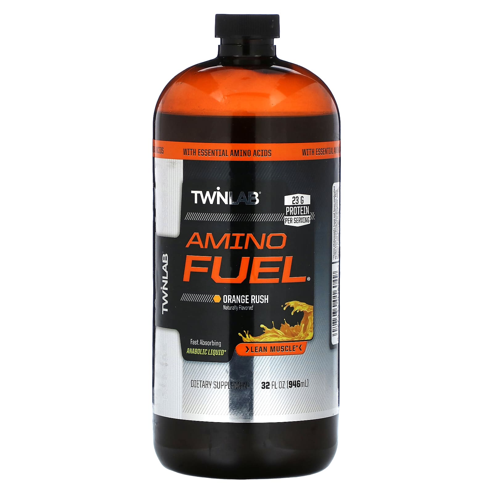 Twinlab-Amino Fuel-Orange Rush-32 fl oz (946 ml)