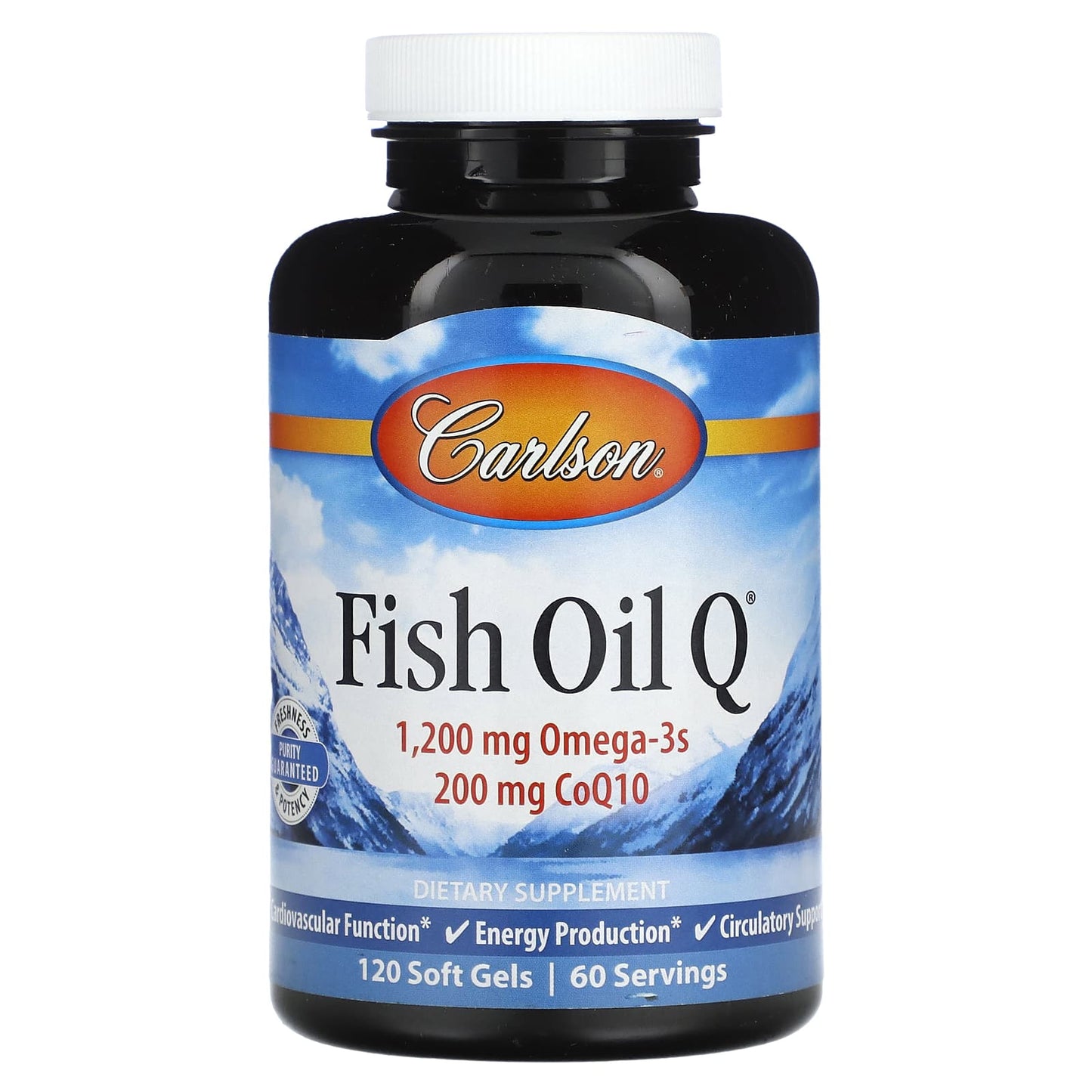 Carlson-Fish Oil Q-120 Soft Gels