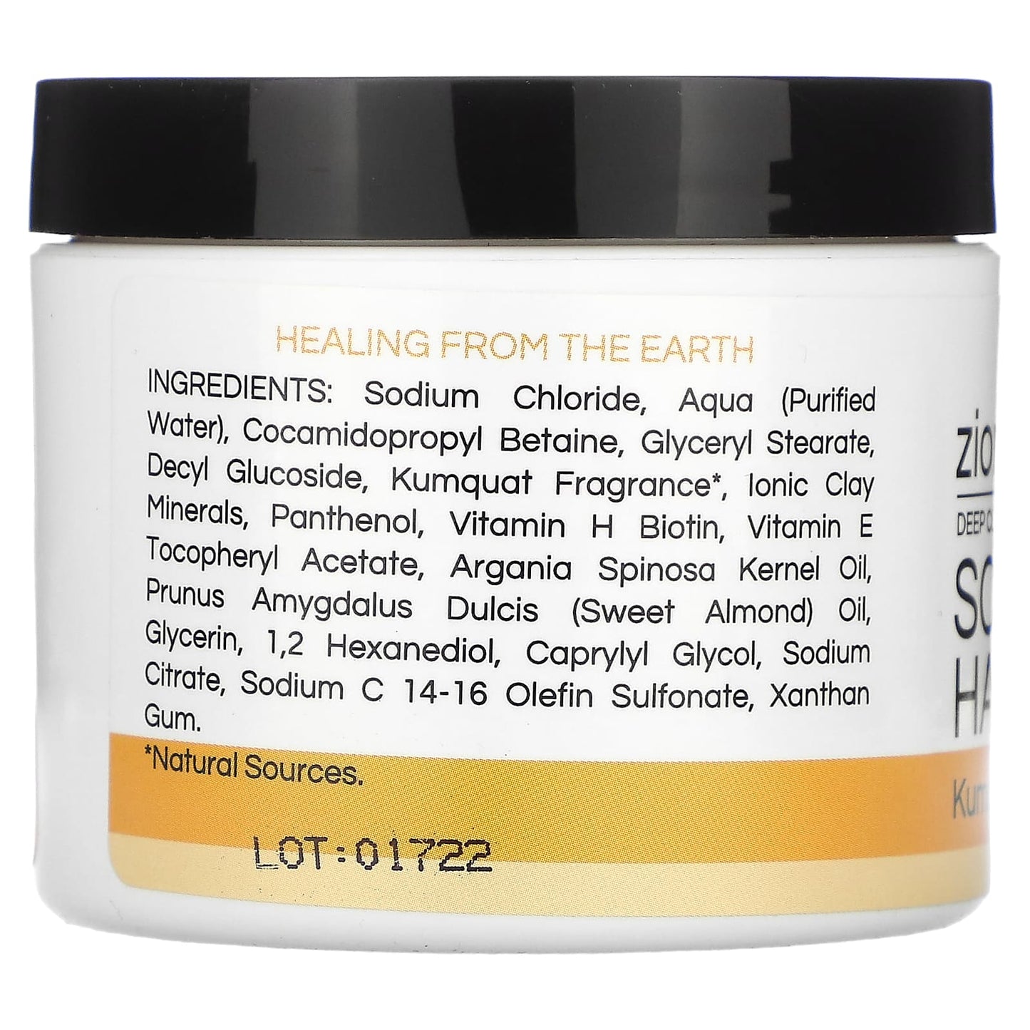 Zion Health, Scalp & Hair Scrub with Biotin, Kumquat, 4 oz (113 g)