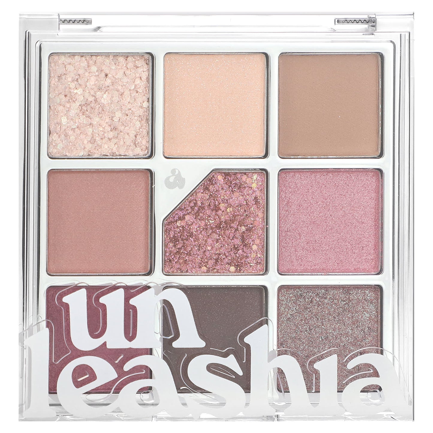 Unleashia-Glitterpedia Eyeshadow Palette-No. 5 All of Dusty Rose-0.233 oz