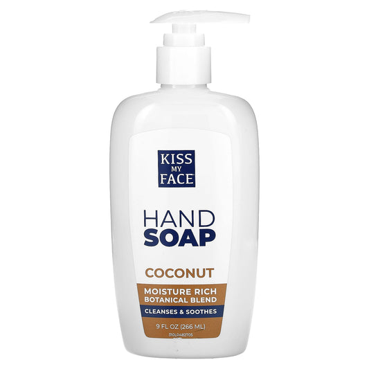 Kiss My Face-Hand Soap-Coconut-9 fl oz (266 ml)