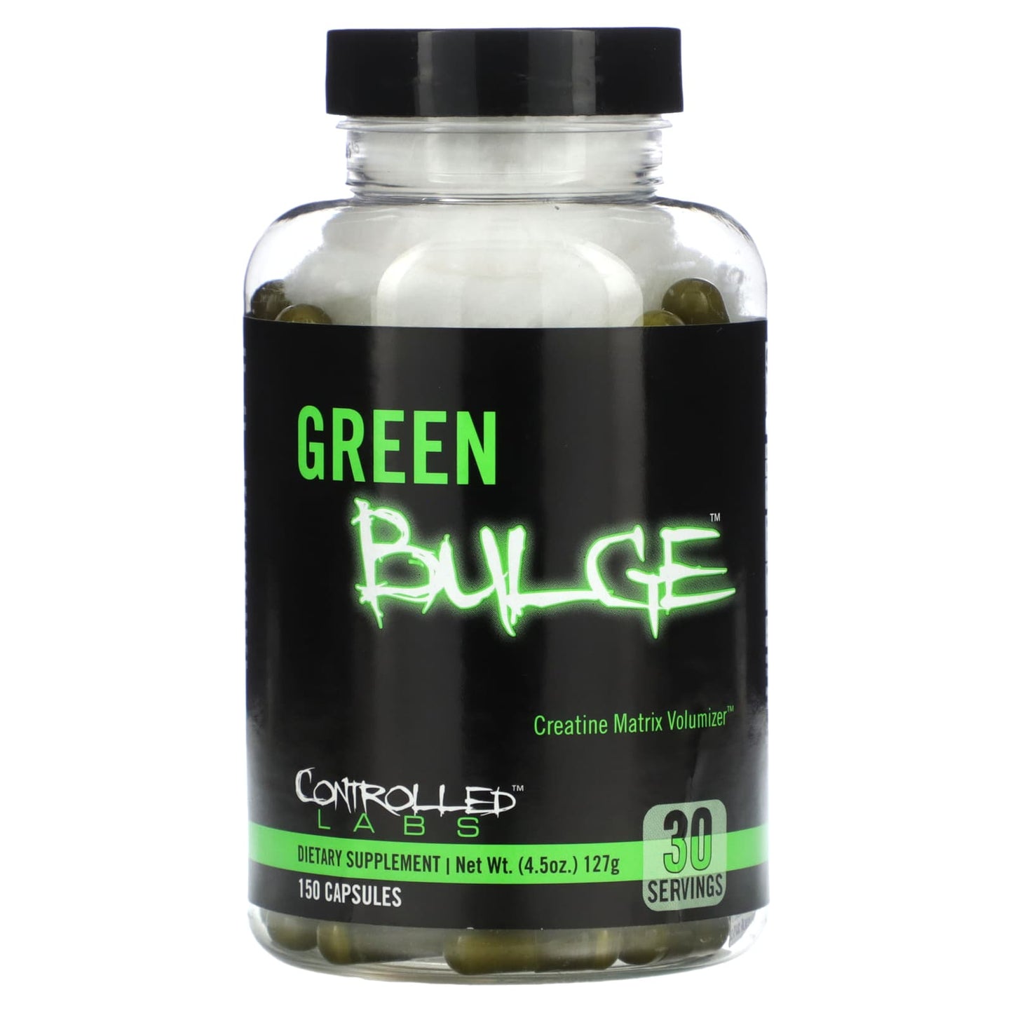 Controlled Labs-Green Bulge-Creatine Matrix Volumizer-150 Capsules