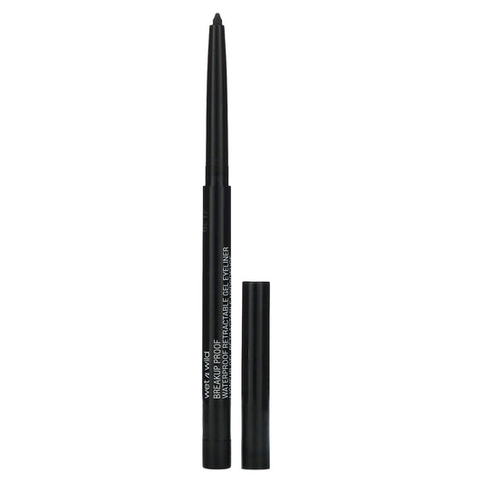 wet n wild-Breakup Proof-Waterproof Retractable Gel Eyeliner-1111491 Blackest Black-0.008 oz (0.23 g)