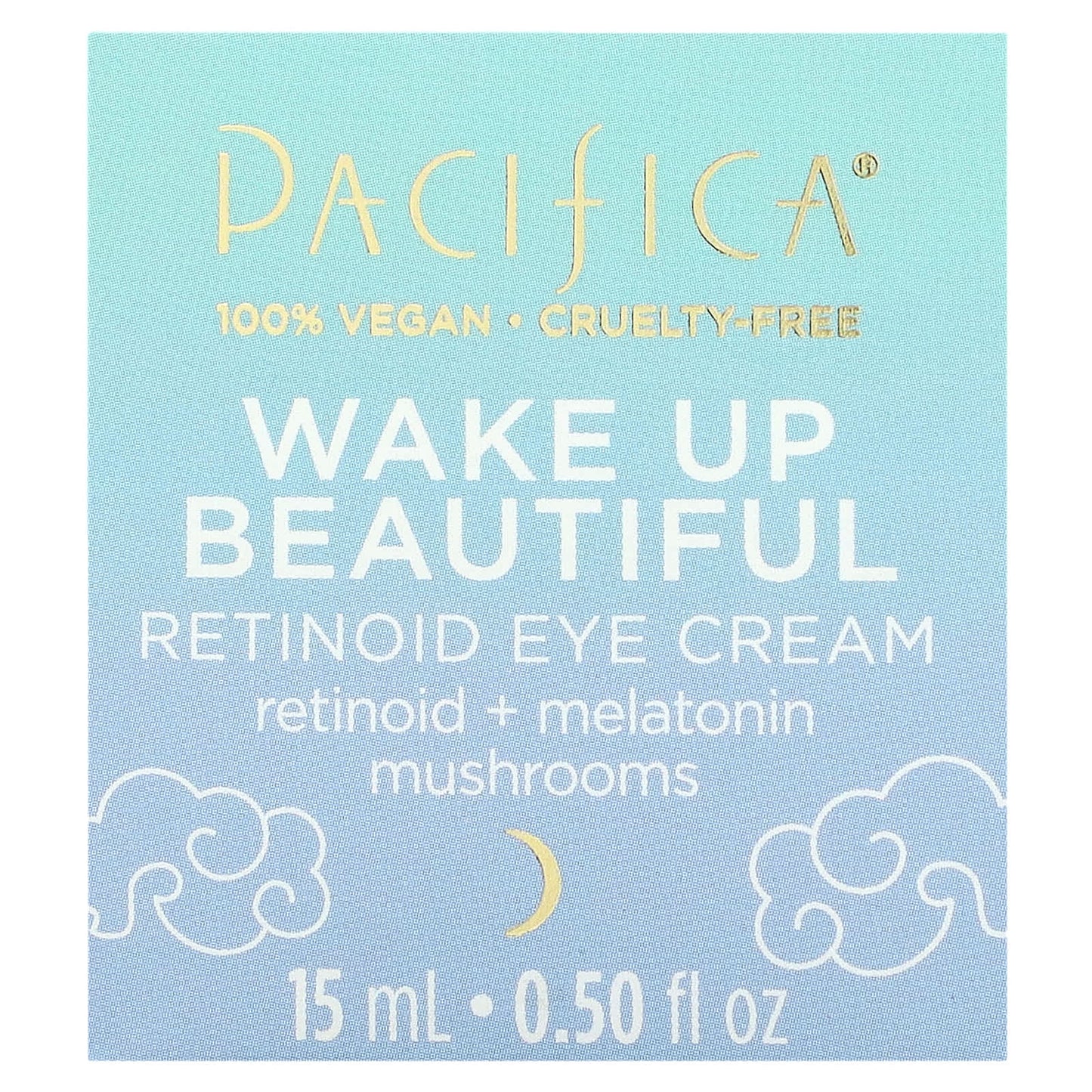 Pacifica, Wake Up Beautiful, Retinoid Eye Cream, 0.5 fl oz (15 ml)