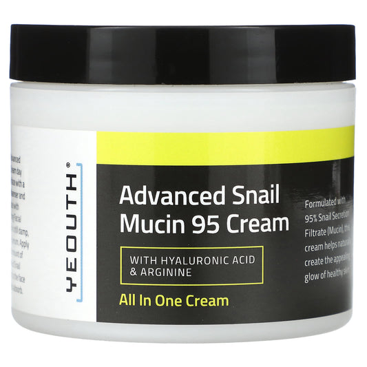 Yeouth-Advanced Snail Mucin 95 Cream-4 fl oz (118 ml)