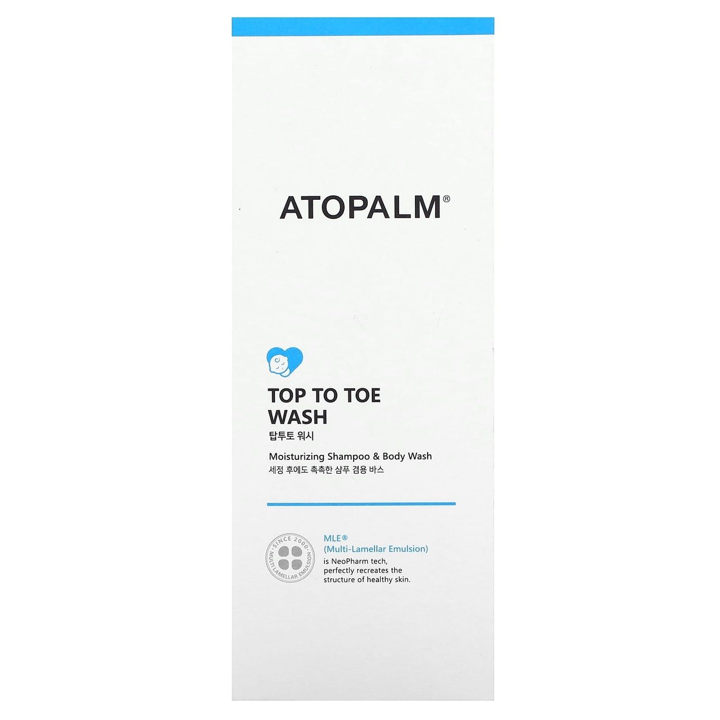 Atopalm, Top to Toe Wash, Moisturizing Shampoo & Body Wash, 10.1 fl oz (300 ml)