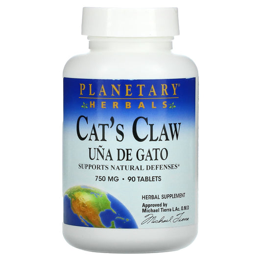 Planetary Herbals-Cat's Claw-750 mg-90 Tablets