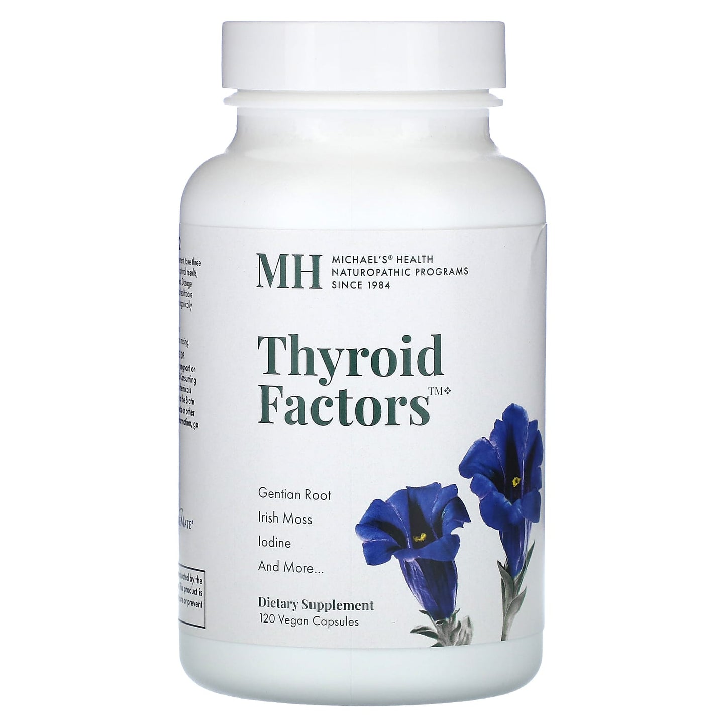 Michael's Naturopathic-Thyroid Factors-120 Vegan Capsules