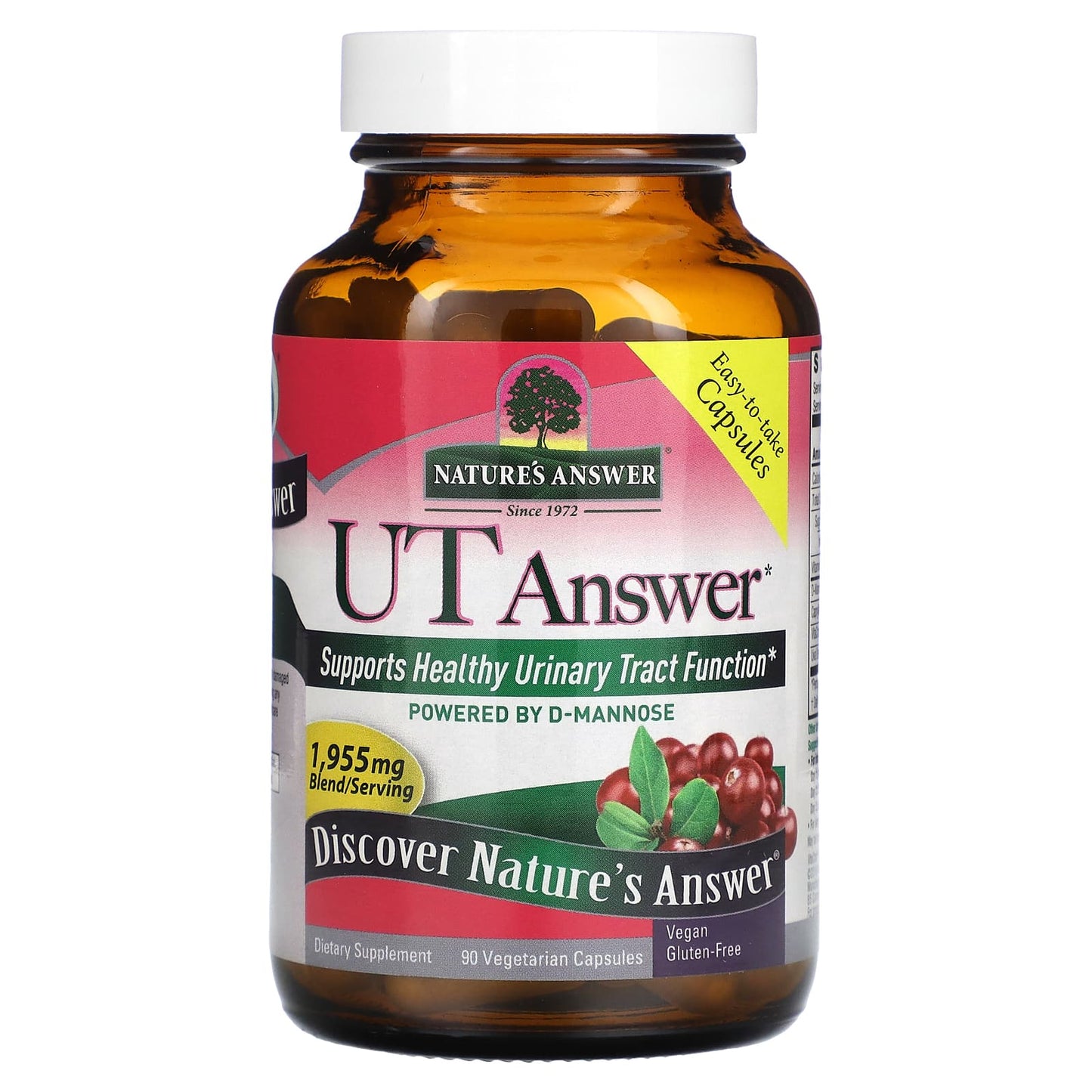 Nature's Answer, UT Answer, 1,955 mg, 90 Vegetarian Capsules (651.66 mg per Capsule)