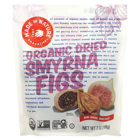 Made in Nature-Organic Dried Smyrna Figs-7 oz (198 g)