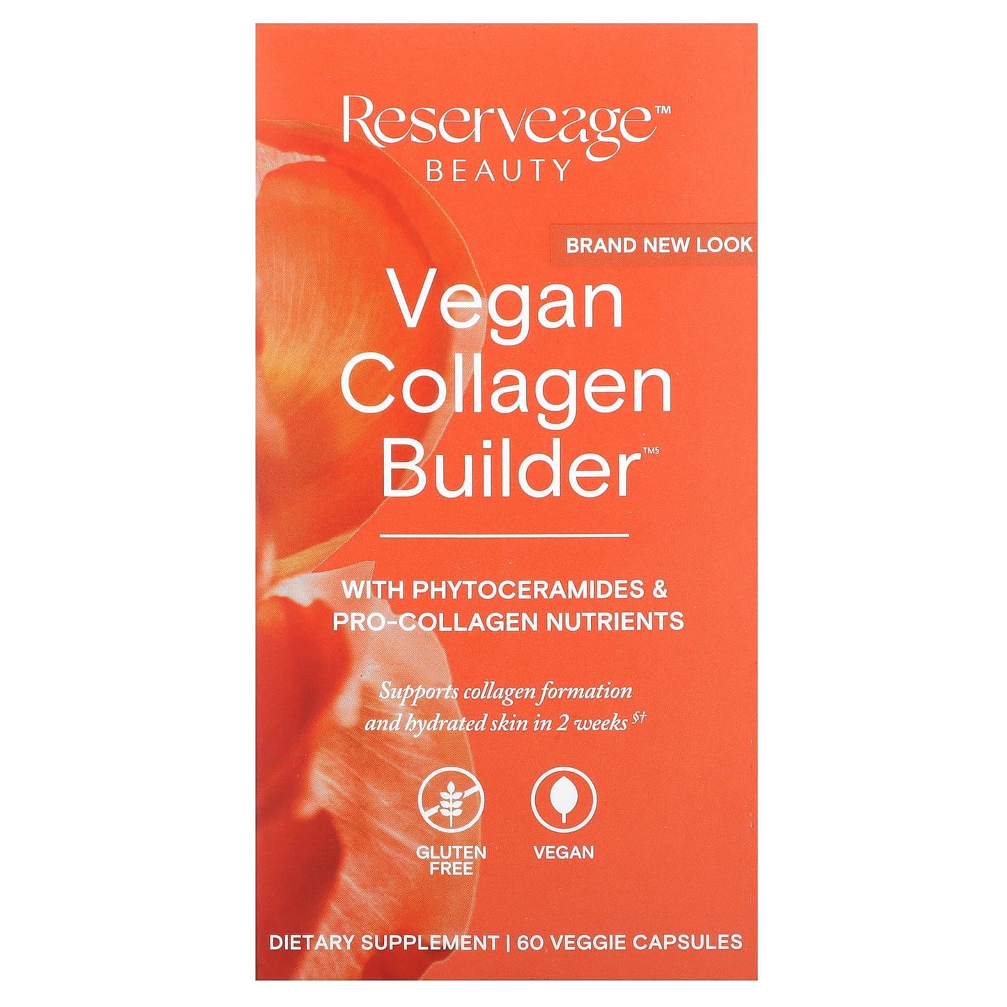 Reserveage Nutrition-Vegan Collagen Builder-60 Veggie Capsules