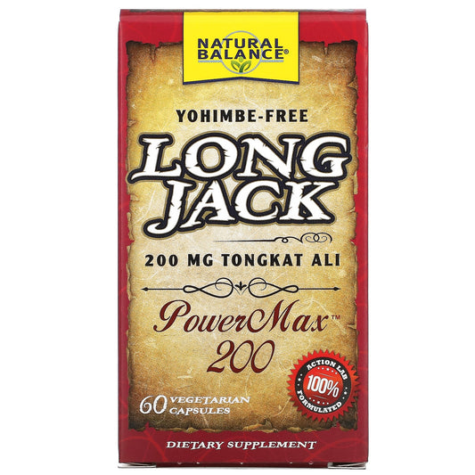 Natural Balance-Long Jack-PowerMax 200-60 Vegetarian Capsules