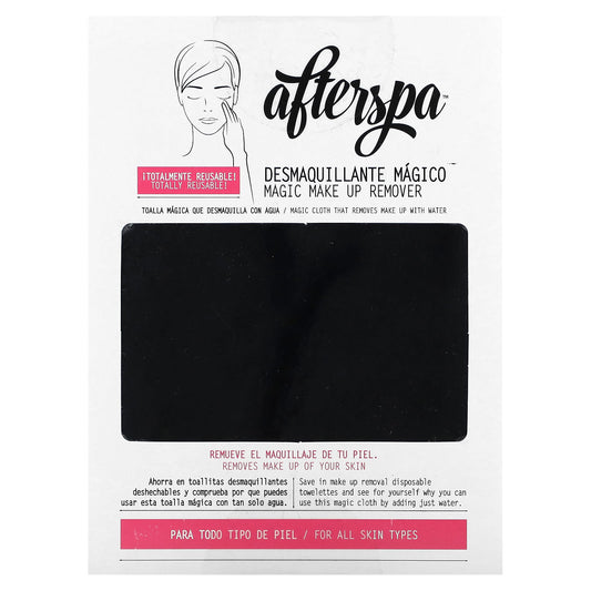 AfterSpa-Magic Make Up Remover Reusable Cloth-Black-1 Cloth