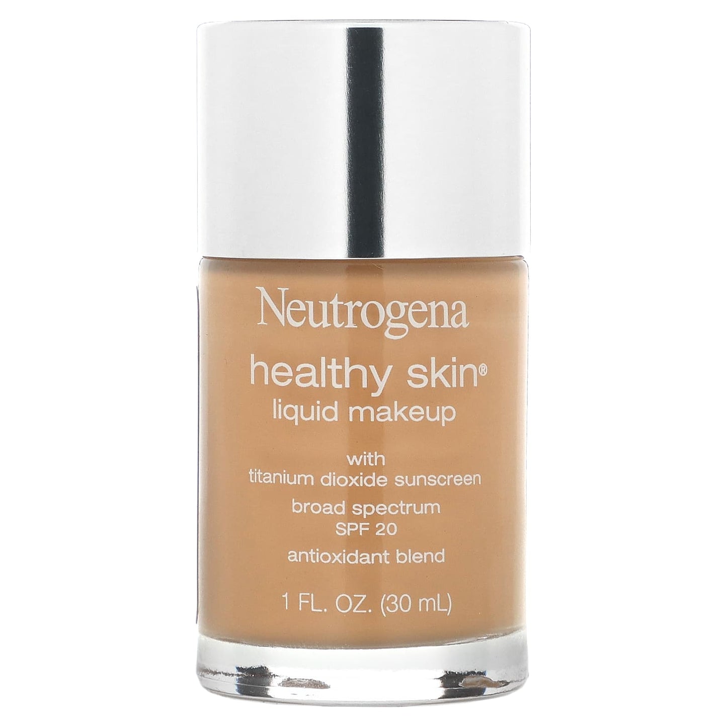 Neutrogena-Healthy Skin-Liquid Makeup-SPF 20-Natural Beige 60-1 fl oz (30 ml)