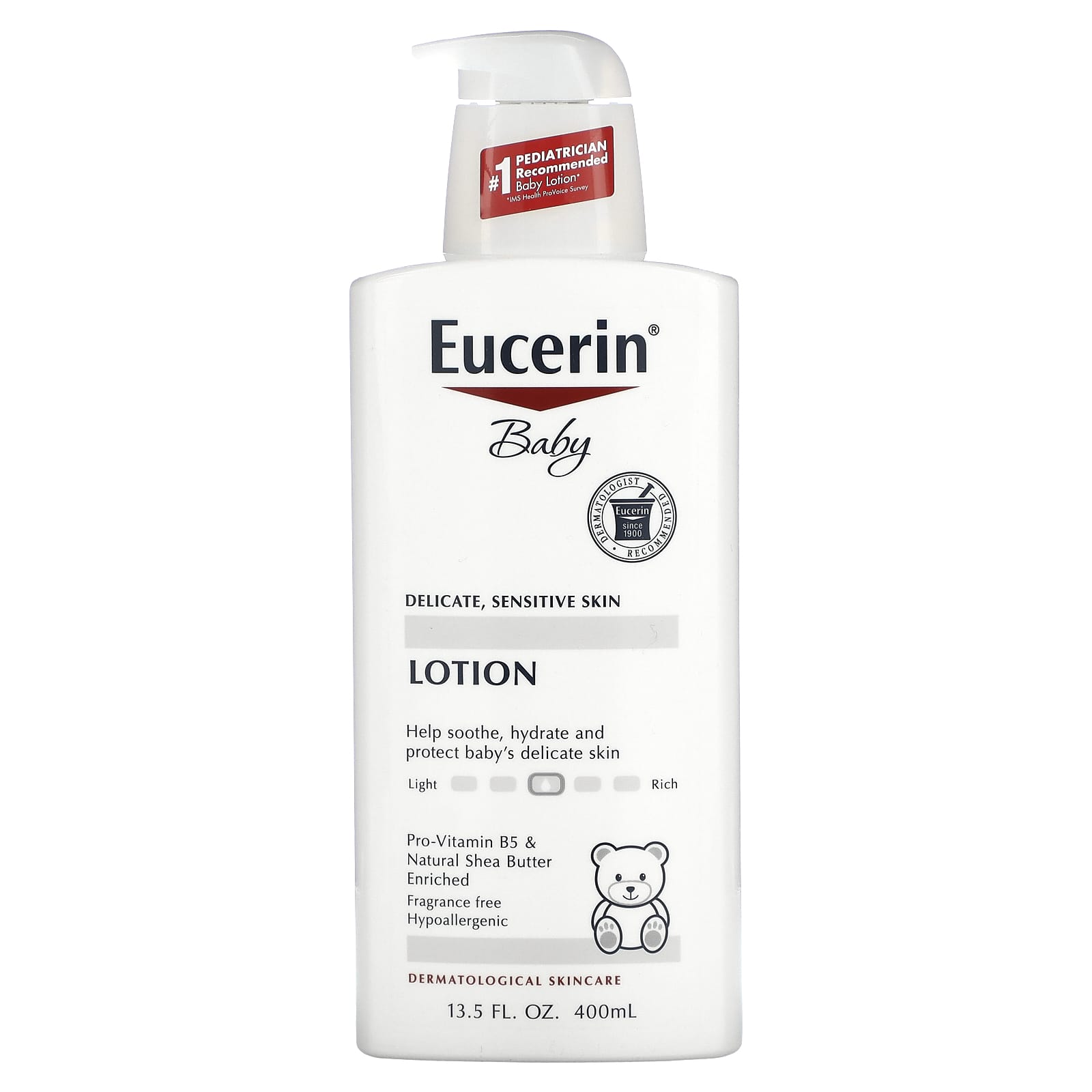 Eucerin-Baby Lotion-Fragrance Free-13.5 fl oz (400 ml)