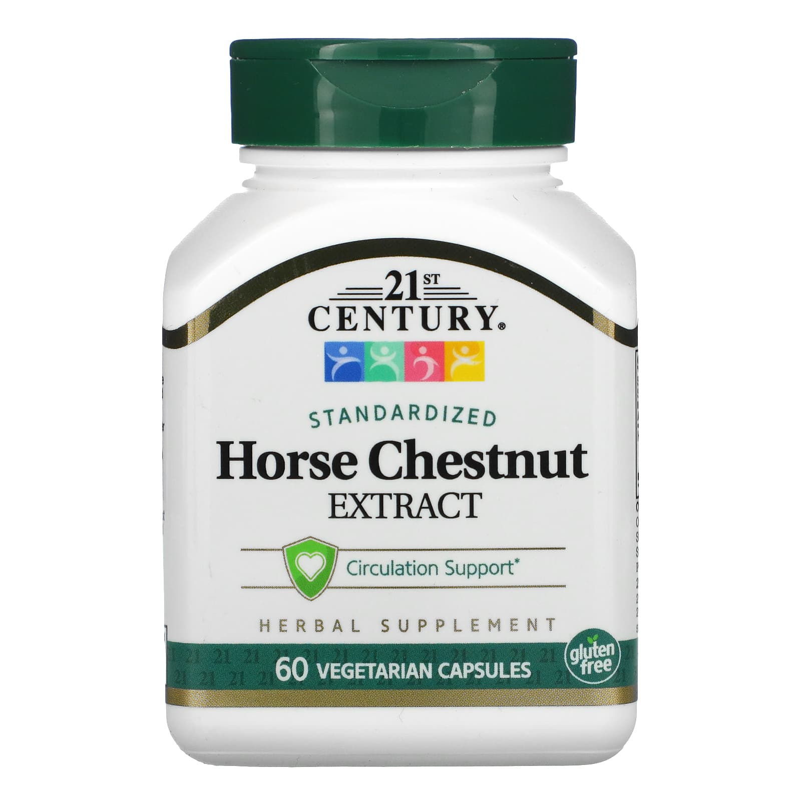 21st Century-Horse Chestnut Extract-Standardized-60 Vegetarian Capsules