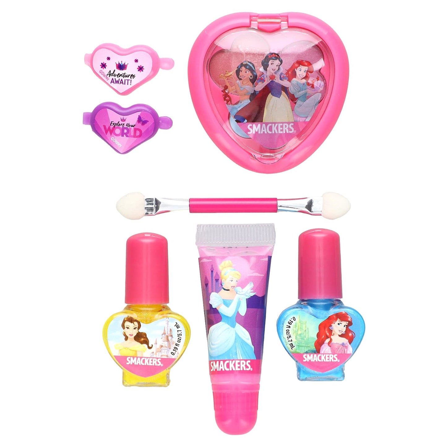 Lip Smacker-Disney Princess Beauty Collection-9 Piece Kit