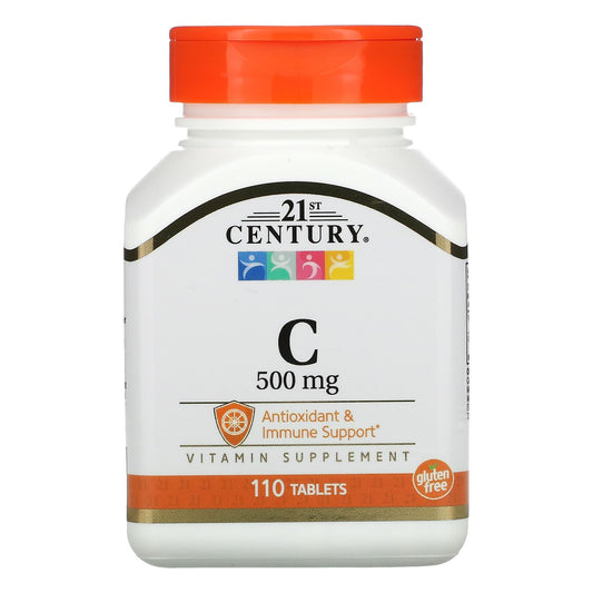 21st Century-Vitamin C-500 mg-110 Tablets