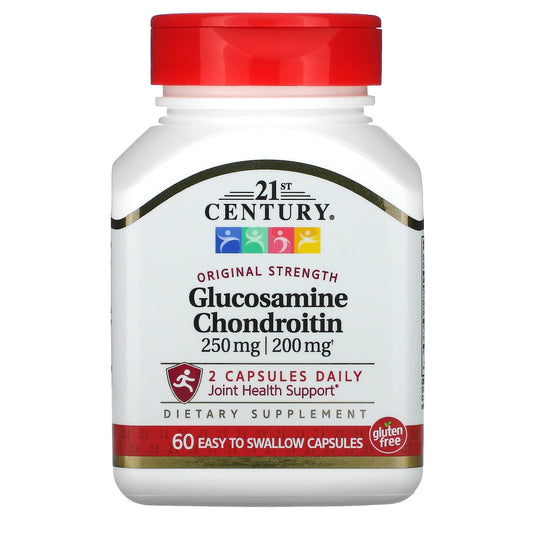 21st Century-Glucosamine / Chondroitin-Original Strength-60 Easy to Swallow Capsules