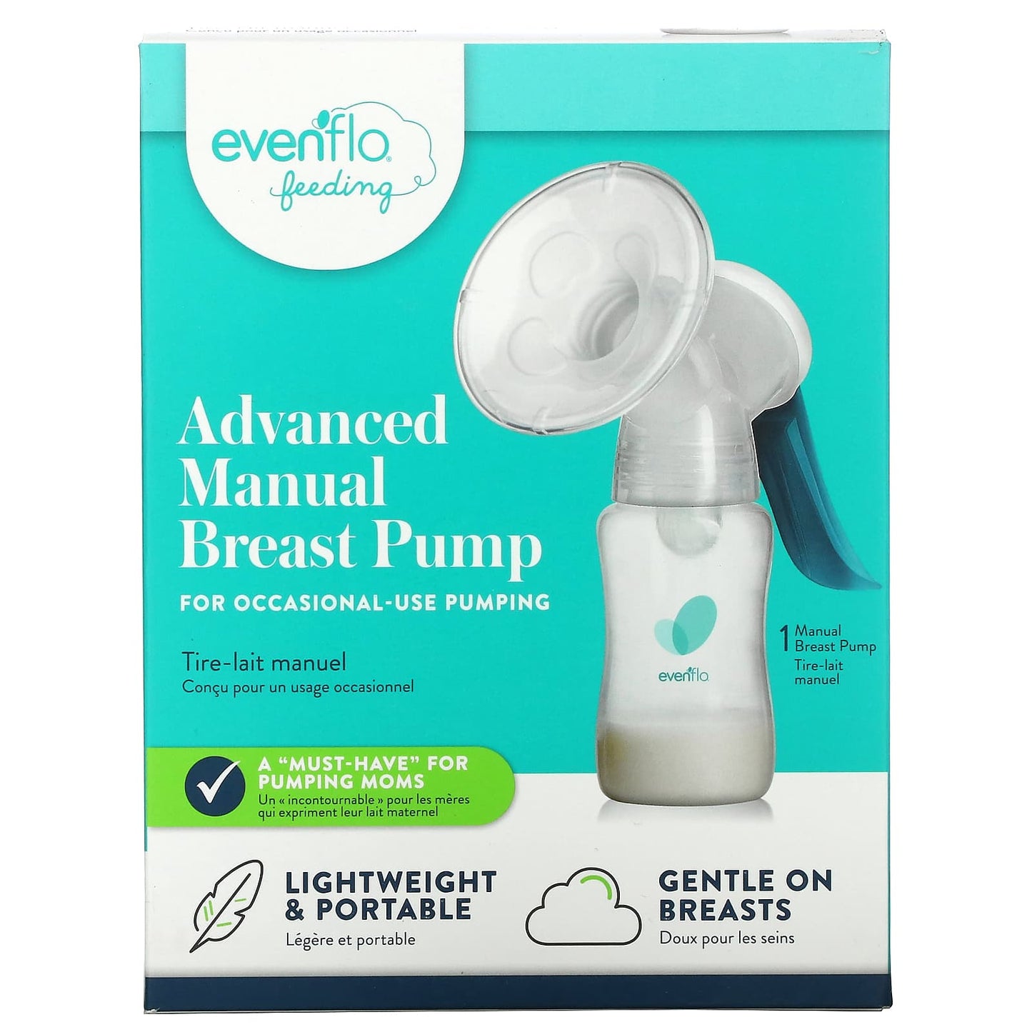 Evenflo Feeding-Advanced Manual Breast Pump-1 Manual Breast Pump