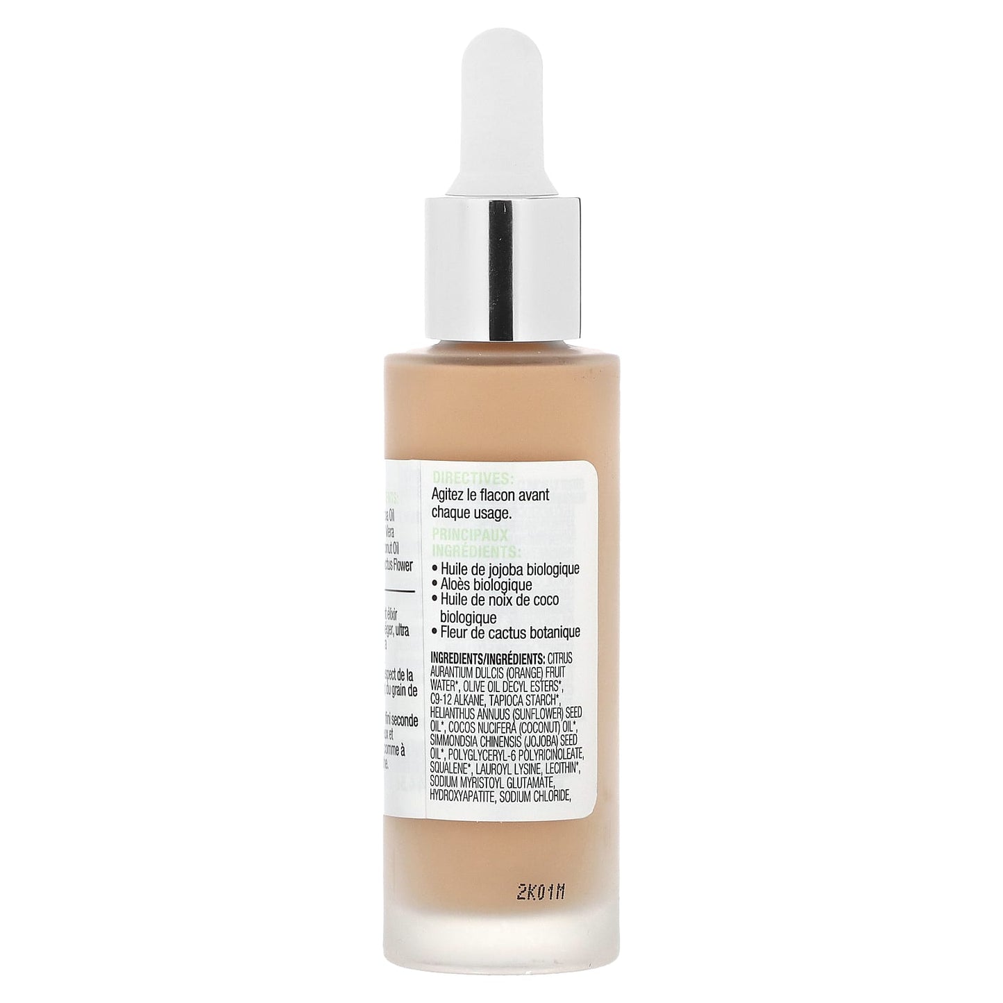 Physicians Formula, Organic Wear, Silk Foundation Elixir with Jojoba Oil, Light, 1 fl oz (30 ml)